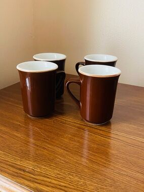 4-4 inch vintage mugs